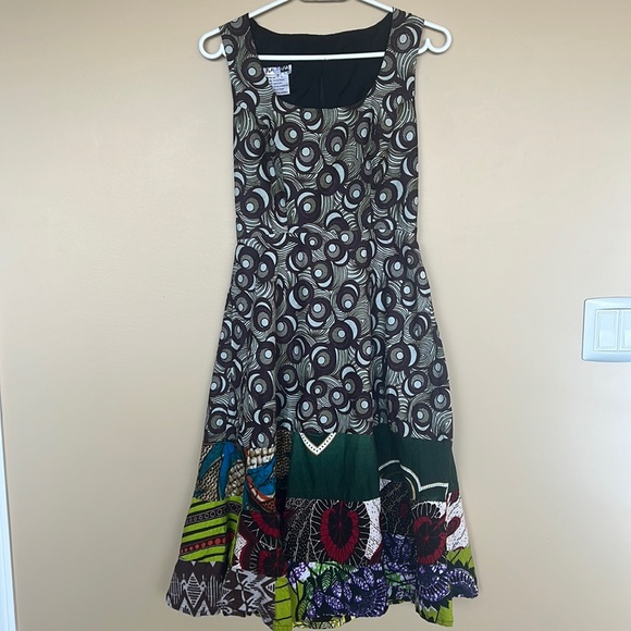 💯 Cotton Tribal Dress - Picture 1 of 11